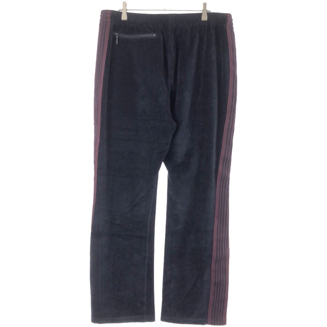 Needles(ニードルス)のNeedles ニードルズ 20AW VELOUR NARROW TRACK PANT サイドラインベロアトラックパンツ ネイビー XL HM231 メンズのパンツ(その他)の商品写真