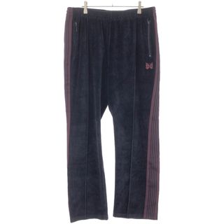 ニードルス(Needles)のNeedles ニードルズ 20AW VELOUR NARROW TRACK PANT サイドラインベロアトラックパンツ ネイビー XL HM231(その他)