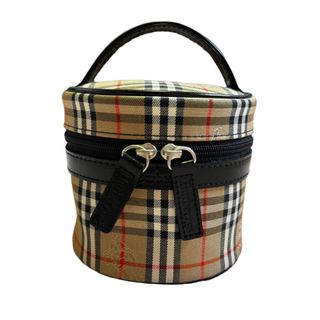 バーバリー(BURBERRY)のBURBERRY バーバリー ノバチェック 丸型 化粧ポーチ (ポーチ)