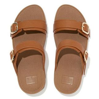 フィットフロップ(fitflop)のAAA様専用【新品】fitflop スライドサンダル 茶系 23 cm(サンダル)