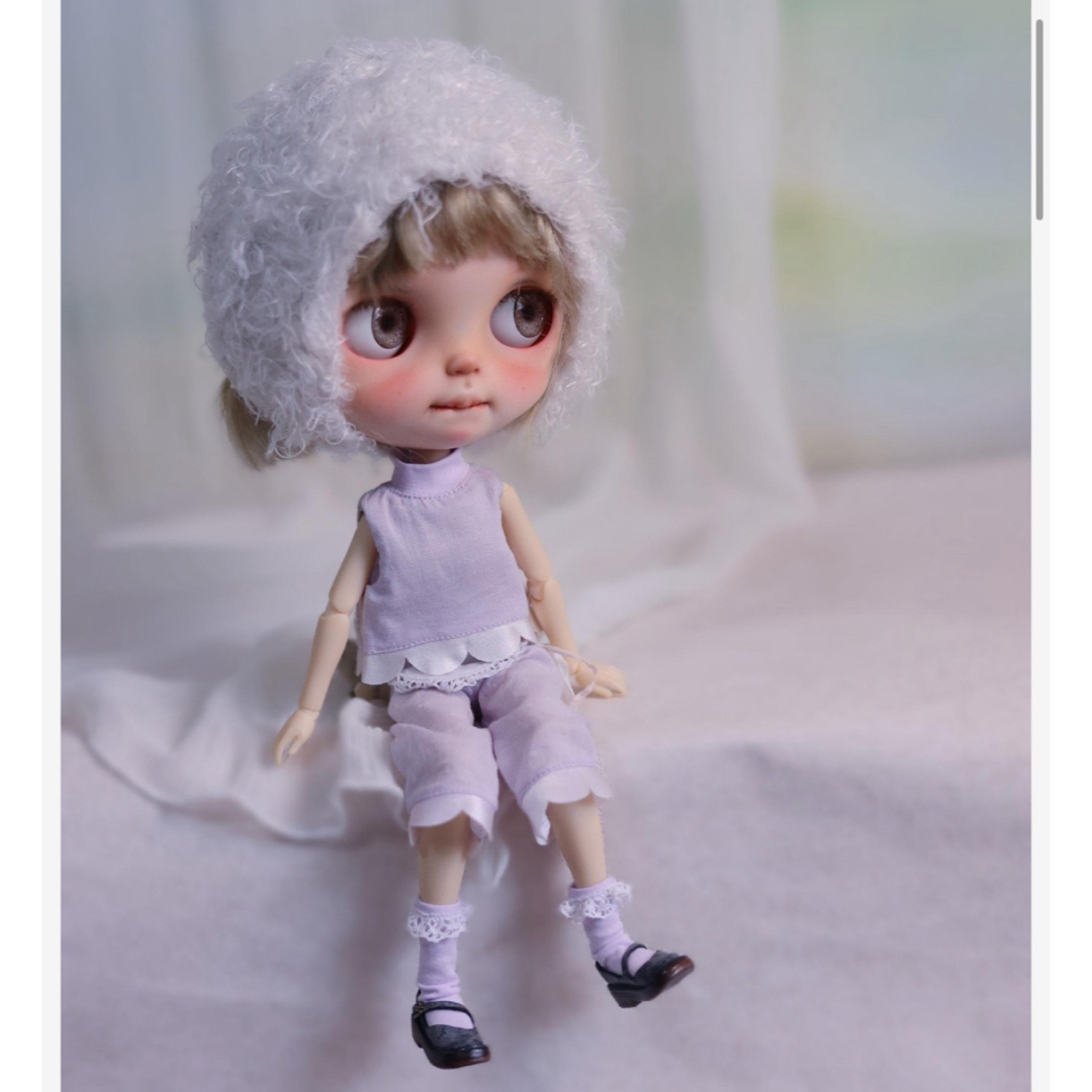 ブライス お洋服 アウトフィット 海外作家製 ラベンダーティー ブライス お洋服 アウトフィット 海外作家製 ラベンダーティー