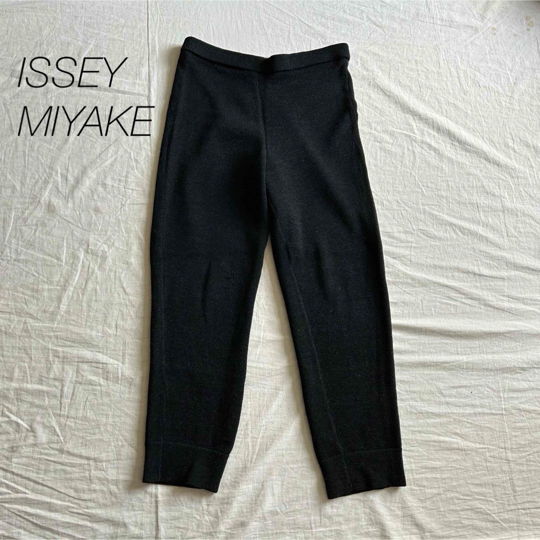 ISSEY MIYAKE(イッセイミヤケ)の90-00s ISSEY MIYAKE イッセイミヤケ ニットパンツ レギンス メンズのパンツ(その他)の商品写真