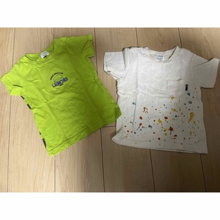 エフオーキッズ(F.O.KIDS)のエフオーキッズ 半袖Tシャツ 2枚セット 90(Tシャツ/カットソー)