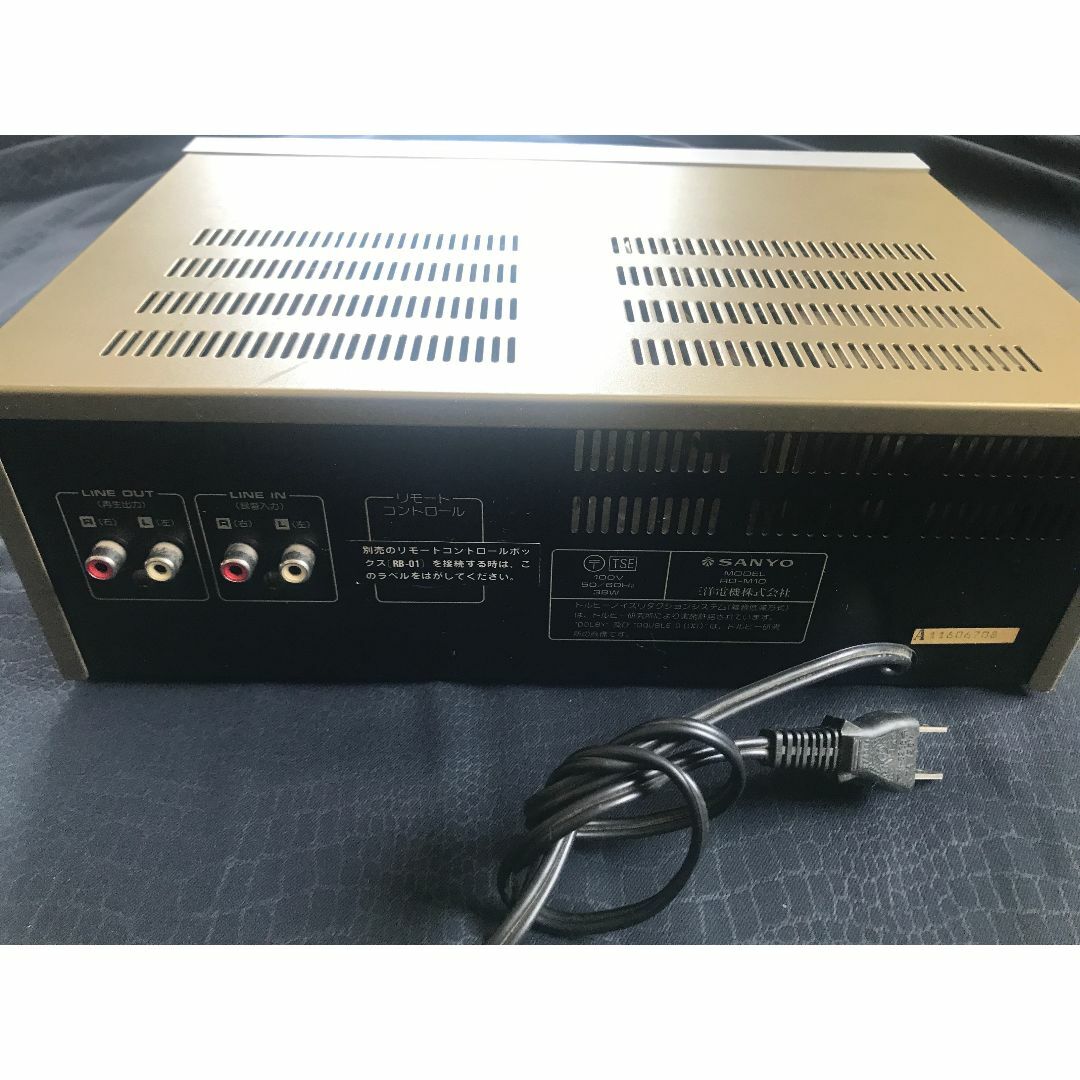 SANYO - 三洋電機 OTTO ステレオカセットデッキ RD-M10の通販 by SANYO - 三洋電機 OTTO ステレオカセットデッキ RD-M10の通販 by