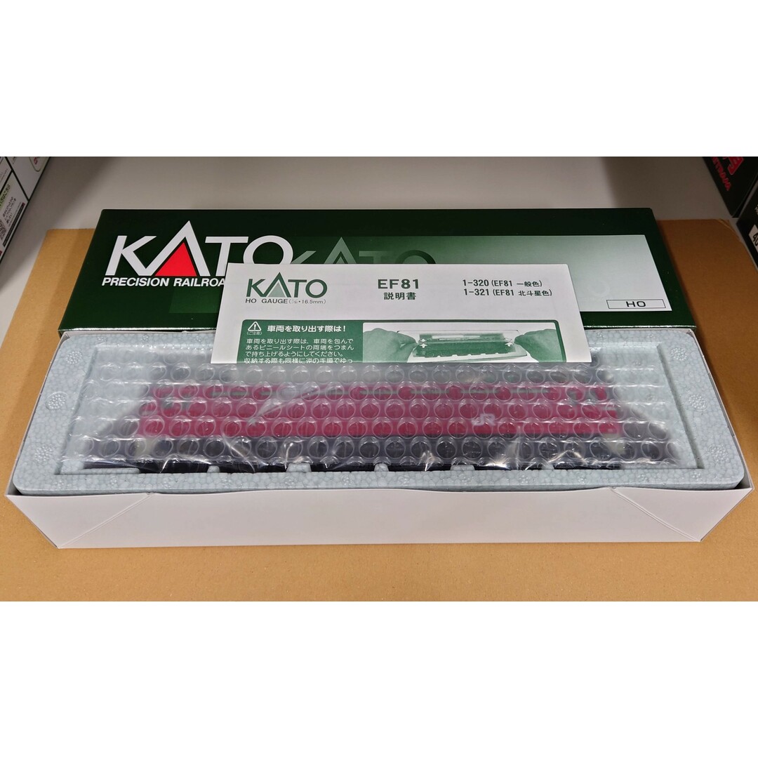 KATO HO 1-321 EF81 北斗星色 エンタメ/ホビーのおもちゃ/ぬいぐるみ(鉄道模型)の商品写真