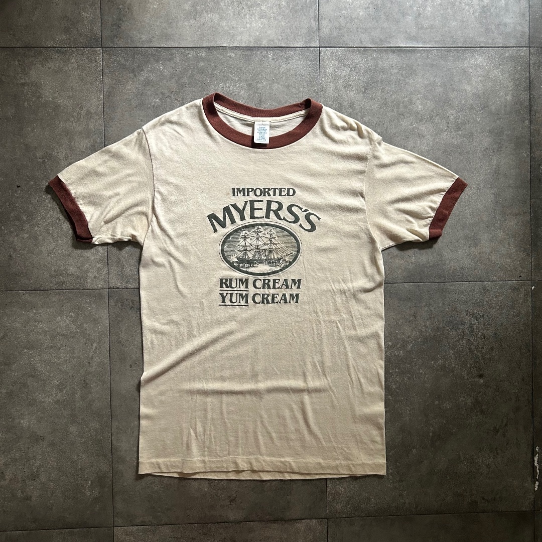 70s 80s USA製 ラグラン リンガーTシャツ トリムTシャツ