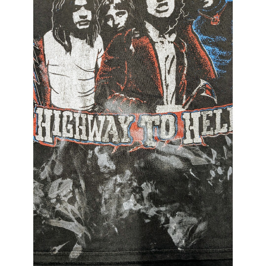 BEAMS(ビームス)のACDC HIGHWAY TO HELL PAINTED MUSIC TEE メンズのトップス(Tシャツ/カットソー(半袖/袖なし))の商品写真