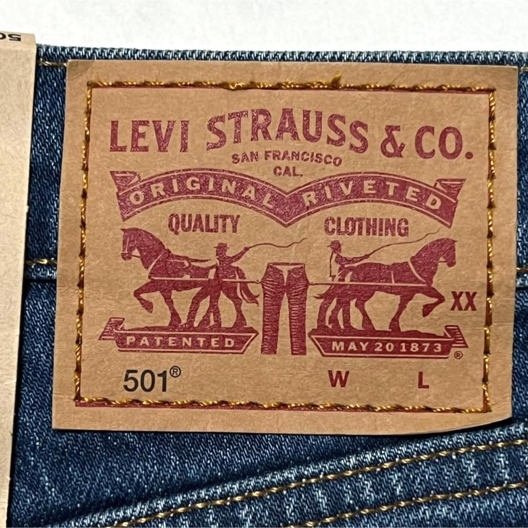 Levi's(リーバイス)の新品 Levi's リーバイス 501 ハイウエスト ストレート サイズ26 レディースのパンツ(デニム/ジーンズ)の商品写真