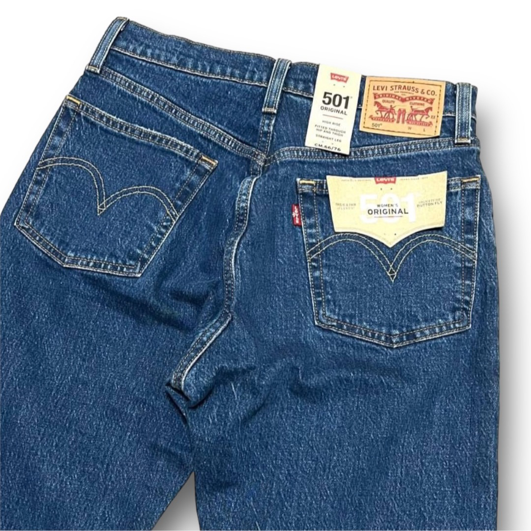 Levi's(リーバイス)の新品 Levi's リーバイス 501 ハイウエスト ストレート サイズ26 レディースのパンツ(デニム/ジーンズ)の商品写真