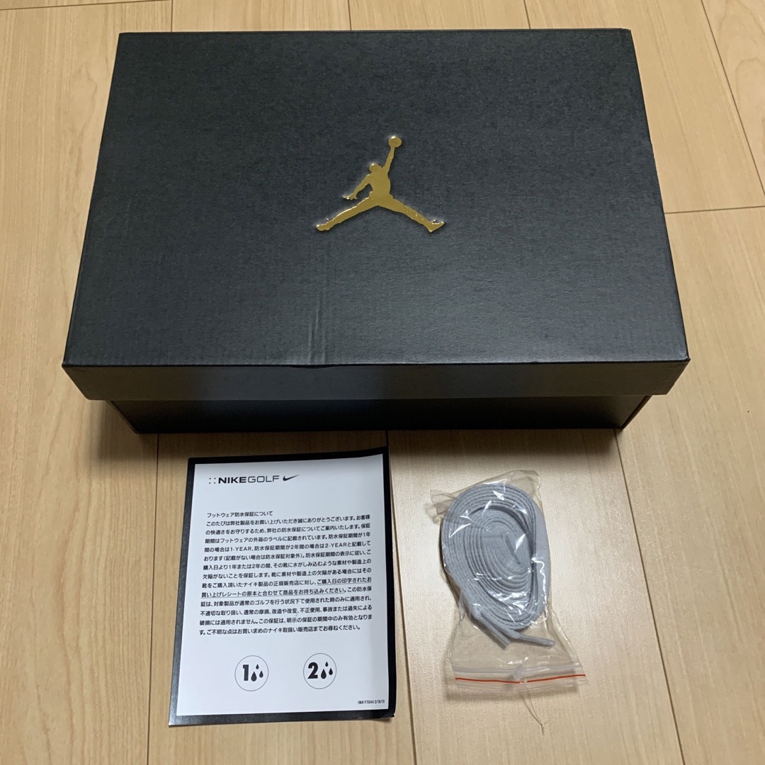 Jordan Brand（NIKE）(ジョーダン)のNIKE AIR JORDAN1 LOW GOLF ホワイト　26.5cm 新品 スポーツ/アウトドアのゴルフ(シューズ)の商品写真