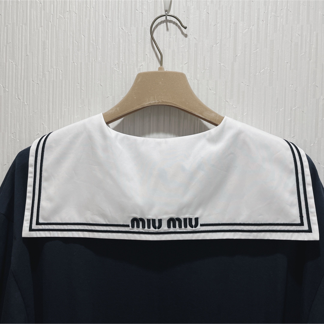 MIU MIU - miumiu セーラー Tシャツの通販 by a_yuka|ミュウ MIU MIU - miumiu セーラー Tシャツの通販 by a_yuka|ミュウ