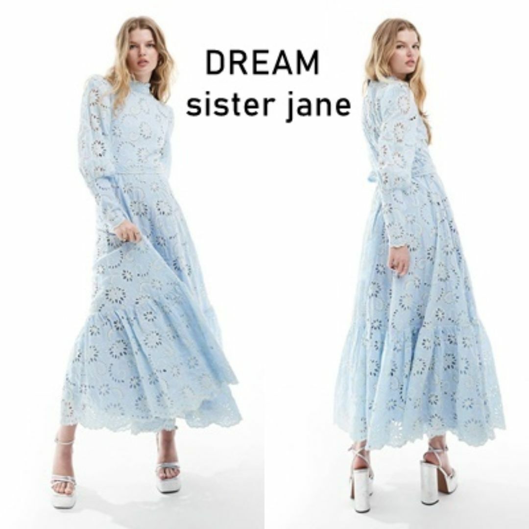 sister jane(シスタージェーン)のDREAM Sister Jane 刺しゅうマキシワンピース レディースのワンピース(ロングワンピース/マキシワンピース)の商品写真