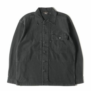 RRL ダブルアールエル ジャケット サイズ:M 18AW ヴィンテージ加工 USMC P-44 ヘリンボーンツイルジャケット ブラック 黒 アウター ブルゾン 上着 ラルフローレン【メンズ】【中古】