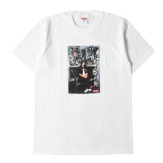 シュプリーム(Supreme)の新品 Supreme シュプリーム Tシャツ サイズ:L 1AW Martha Cooper レディ・ピンク フォト クルーネック 半袖Tシャツ Lady Pink/Supreme Tee ブラウン トップス カットソー コラボ【メンズ】(Tシャツ/カットソー(半袖/袖なし))