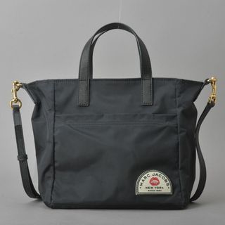 マークジェイコブス(MARC JACOBS)のマークジェイコブス♡2WAY トートバッグ/ショルダーバッグ ナイロン黒 ハンド(ショルダーバッグ)