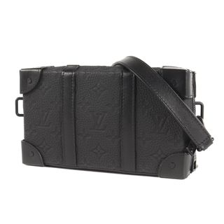 ルイヴィトン(LOUIS VUITTON)のLOUIS VUITTON ルイヴィトン 2021年製 モノグラム ソフトトランク ウォレット M69838 ショルダー クロスボディ 財布 TJ0221 ダークグレー フランス製 ラグジュアリー ブランド カバン【メンズ】【中古】(ショルダーバッグ)