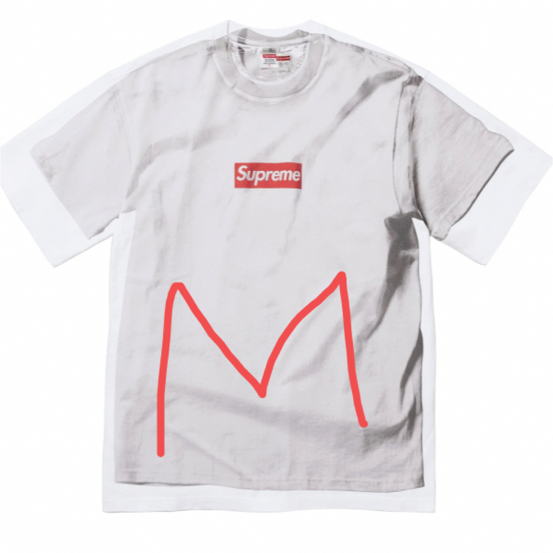 Supreme(シュプリーム)のSupreme x MM6 Maison Margiela Box Logo メンズのトップス(Tシャツ/カットソー(半袖/袖なし))の商品写真