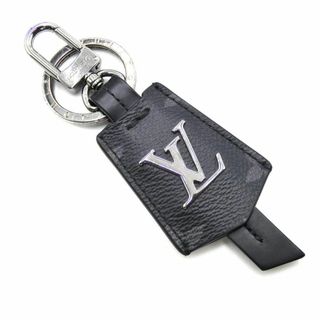 ルイヴィトン(LOUIS VUITTON)の ルイヴィトン キーリング モノグラム・エクリプス キーホルダー・クロッシュ クレ 黒 ブラック メンズ M63620 T-YJL06228(キーホルダー)