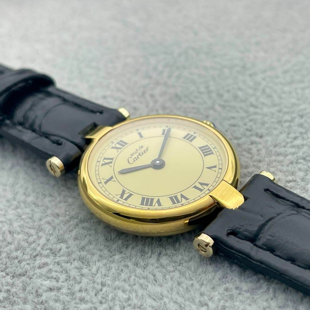 Cartier(カルティエ)のT647 カルティエ ヴェルメイユ マストヴァンドームSM クォーツ レディースのファッション小物(腕時計)の商品写真