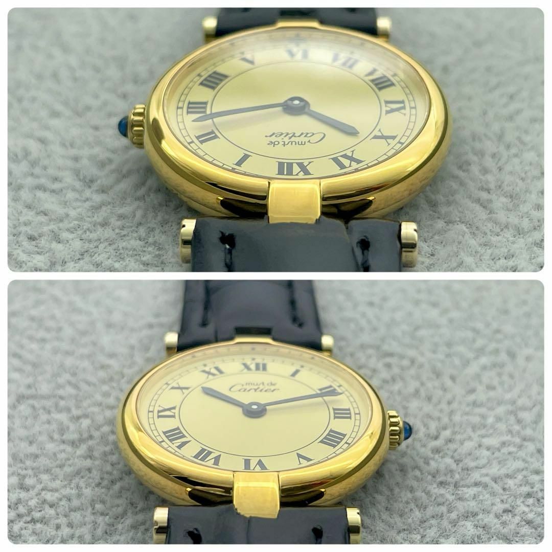Cartier(カルティエ)のT647 カルティエ ヴェルメイユ マストヴァンドームSM クォーツ レディースのファッション小物(腕時計)の商品写真