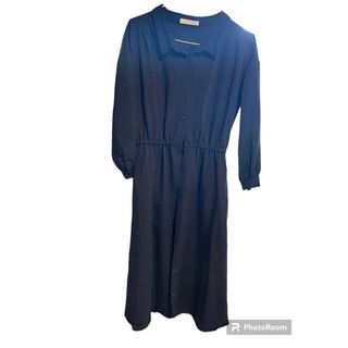 ショコラフィネローブ(chocol raffine robe)のワンピース ネイビー(ロングワンピース/マキシワンピース)