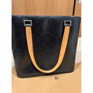 ルイヴィトン(LOUIS VUITTON)の美品　ルイヴィトン ストックトン モノグラム・マット ハンドバッグ トートバッグ(ショルダーバッグ)