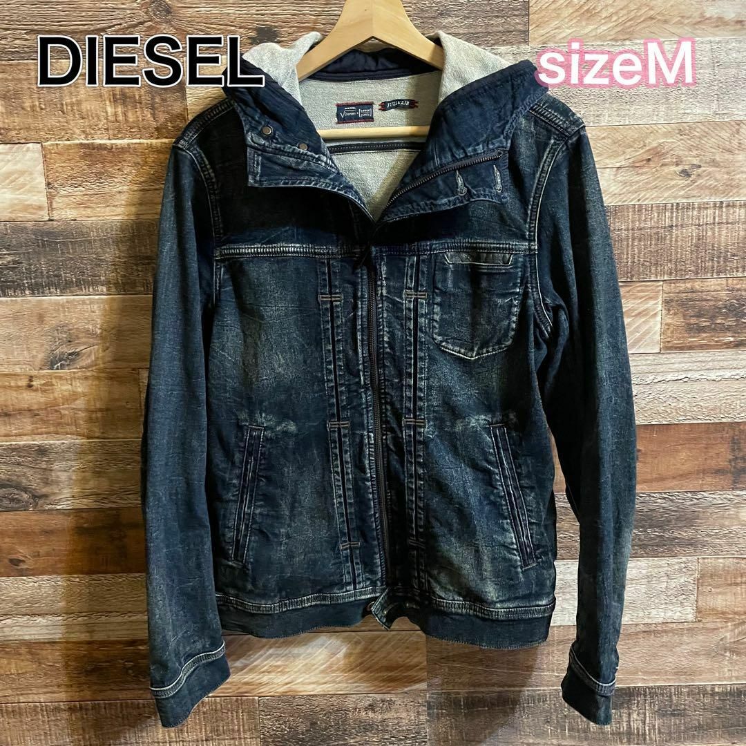 DIESEL(ディーゼル)のDIESEL JUZIKRIB-NE ジョグジーンズ　ジージャン　メンズM メンズのジャケット/アウター(Gジャン/デニムジャケット)の商品写真