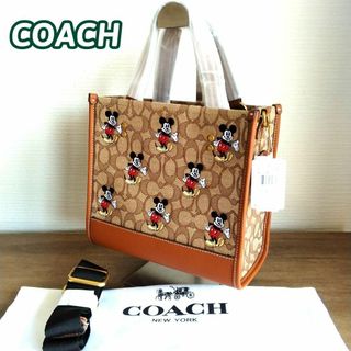 コーチ(COACH)の【未使用】コーチ　ハンドバッグ　ショルダーバッグ　2way　ミッキー　CM199(ショルダーバッグ)