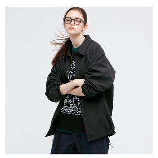 ユニクロ(UNIQLO)のユニクロ　コーチジャケット　S(ナイロンジャケット)