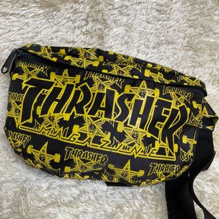 スラッシャー(THRASHER)の【レア】THRASHER スラッシャー ショルダーバッグ ポーチ　総柄(ウエストポーチ)