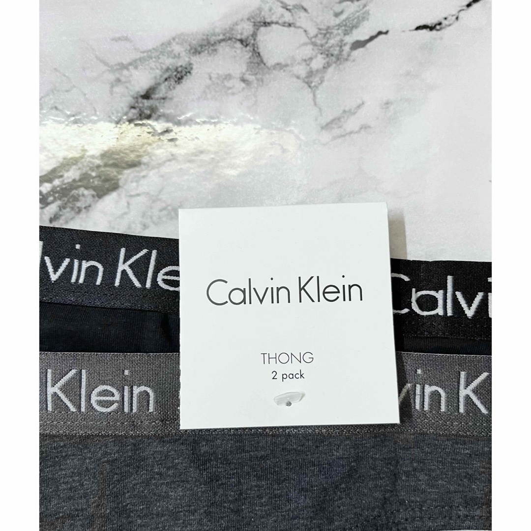 Calvin Klein(カルバンクライン)の【Tバックタイプ】05  S  カルバンクライン　下着　ショーツ　パンツ　2枚 レディースの下着/アンダーウェア(ショーツ)の商品写真