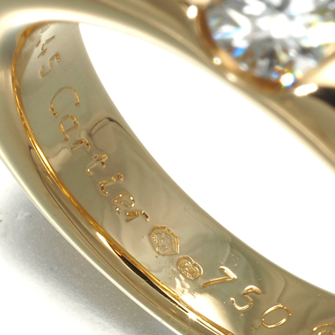 Cartier - カルティエ リング ダイヤ 0.45ct エリプス 51号 Cartier - カルティエ リング ダイヤ 0.45ct エリプス 51号