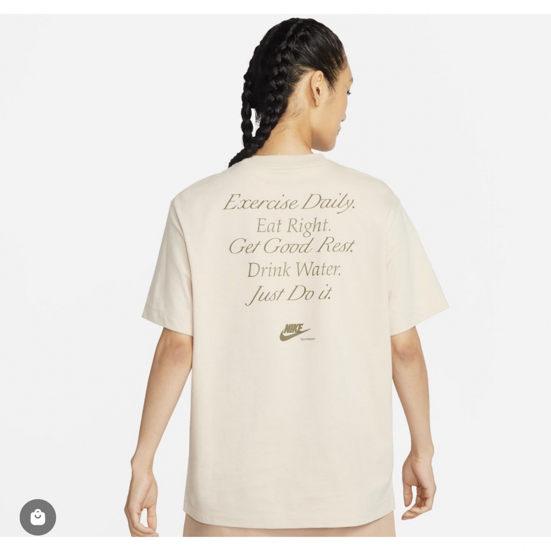 NIKE(ナイキ)の新品★NIKE★レディース★ワイドtシャツ★Lサイズ レディースのトップス(Tシャツ(半袖/袖なし))の商品写真