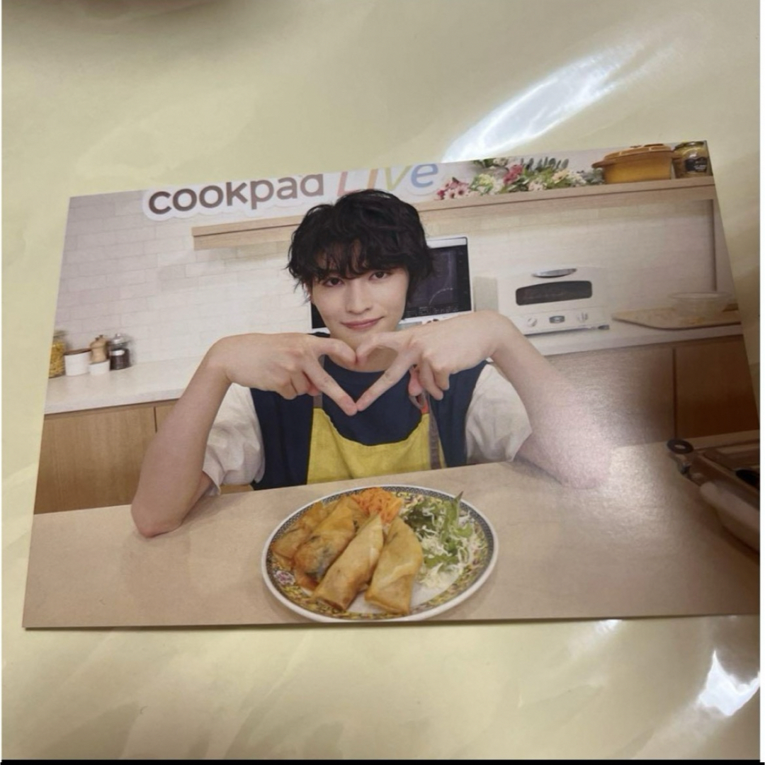 GENIC 増子敦貴 cookpadLive レシピカード 1枚 B エンタメ/ホビーのタレントグッズ(アイドルグッズ)の商品写真
