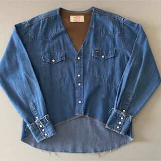 ナナナナサーカ(77CIRCA)の77circa wrangler 再構築 デニムシャツ ラングラー 77サーカ(シャツ/ブラウス(長袖/七分))