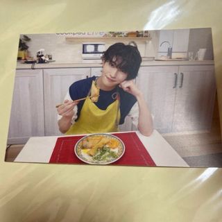 GENIC 増子敦貴 cookpadLive レシピカード 1枚 C(アイドルグッズ)