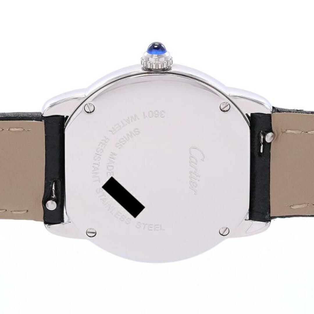 Cartier(カルティエ)のカルティエ 【CARTIER】 ロンド ソロ ドゥ カルティエ 29MM WSRN0019 レディース シルバー ステンレススティール 腕時計 時計 RONDE SOLO DE CARTIER 29MM SILVER SS 【中古】  レディースのファッション小物(腕時計)の商品写真