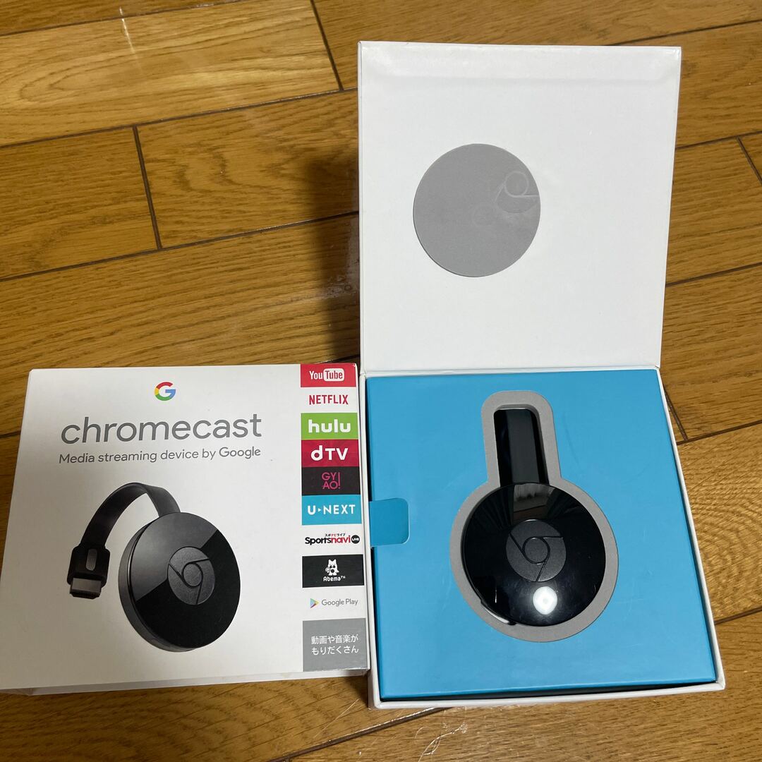 Google(グーグル)のChrome cast スマホ/家電/カメラのテレビ/映像機器(映像用ケーブル)の商品写真