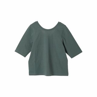 グリーンパークス(green parks)の【グリーン】SUGAR SPOON 2wayハーフスリーブTEE 24SS/五分袖/綿100%/レディース(カットソー(長袖/七分))