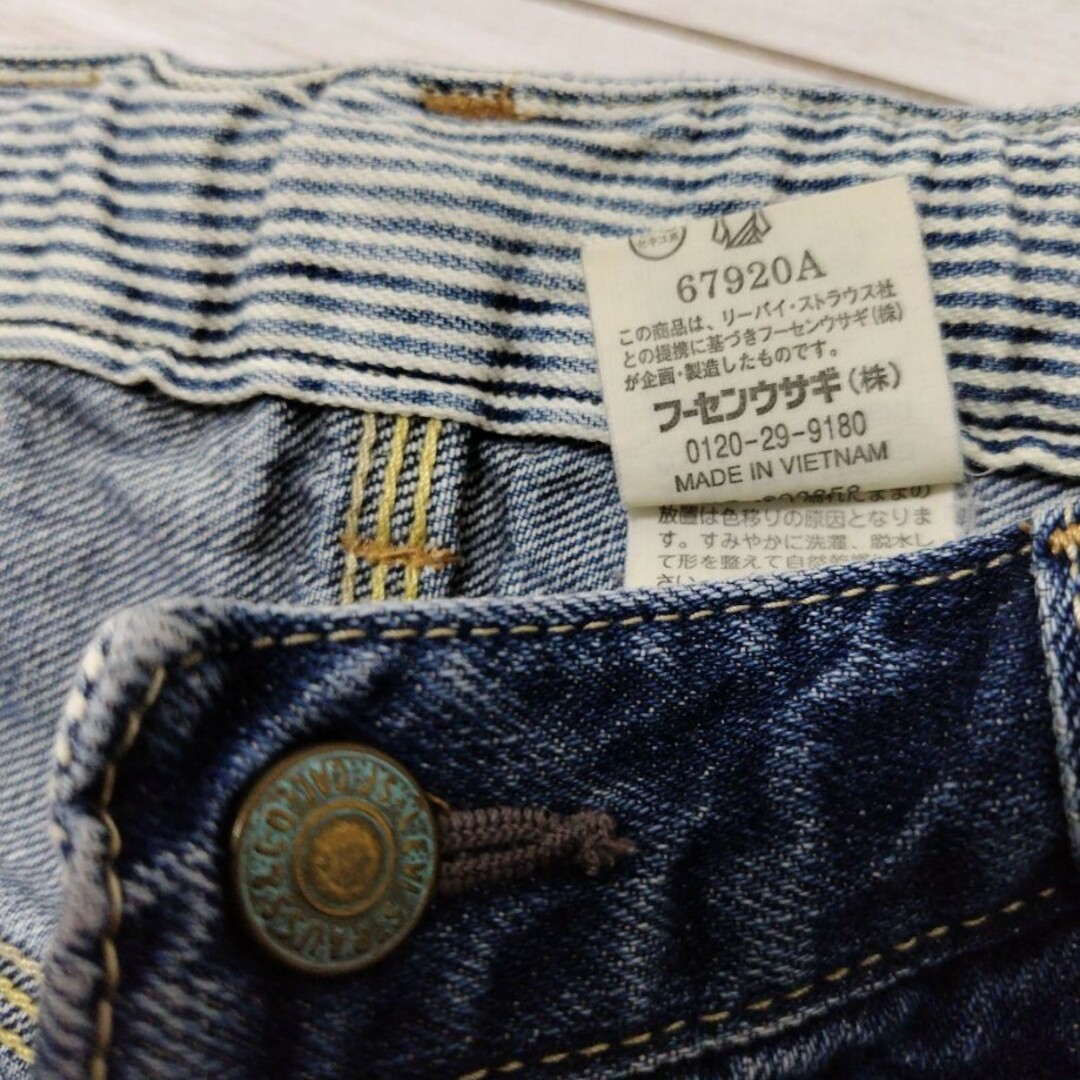 Levi's(リーバイス)のLevi's☆130㎝ デニムハーフパンツ キッズ/ベビー/マタニティのキッズ服男の子用(90cm~)(パンツ/スパッツ)の商品写真