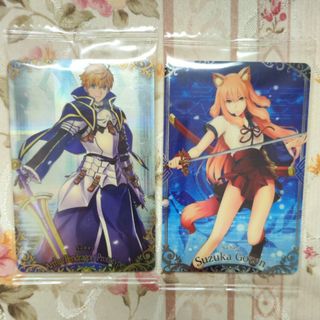 バンダイ(BANDAI)のFGO Fate stay night ウエハース5  カード2枚セット(カード)