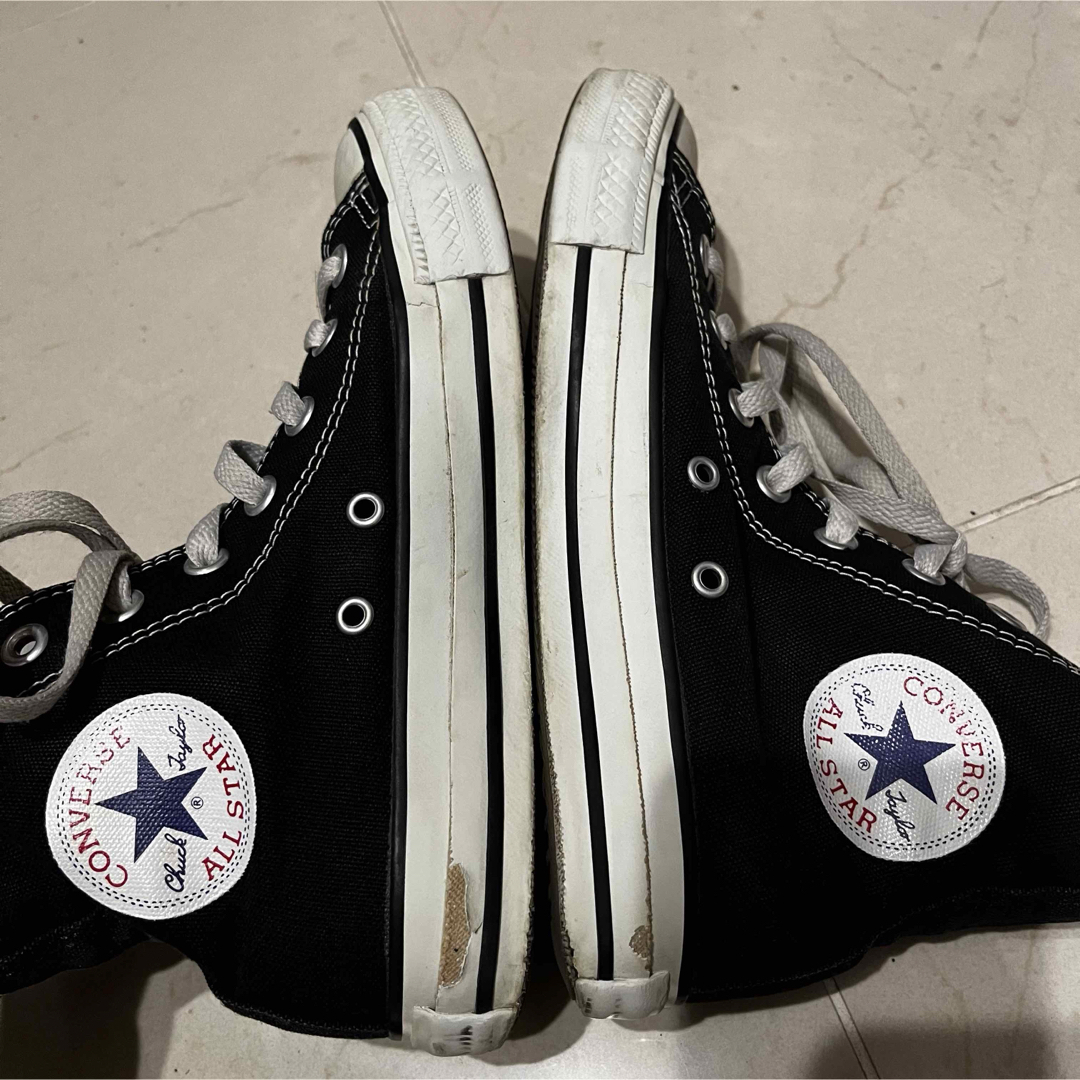 CONVERSE(コンバース)のCONVERSE コンバース オールスター ハイカット 黒 レディースの靴/シューズ(スニーカー)の商品写真