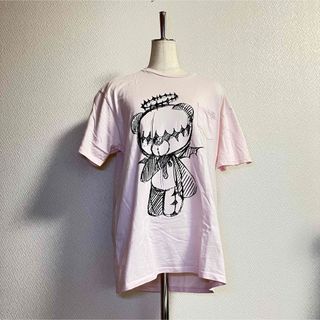 ファンキーフルーツ(FUNKY FRUIT)のデビルパンダ 半袖 ピンク Tシャツ ファンキーフルーツ(Tシャツ(半袖/袖なし))