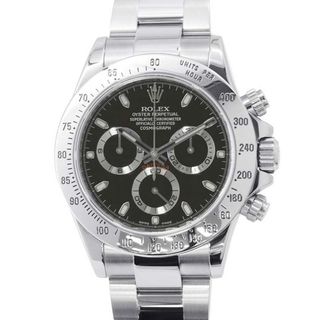 ロレックス(ROLEX)のロレックス コスモグラフ デイトナ 116520 クロノグラフ 鏡面 黒文字盤(腕時計(アナログ))