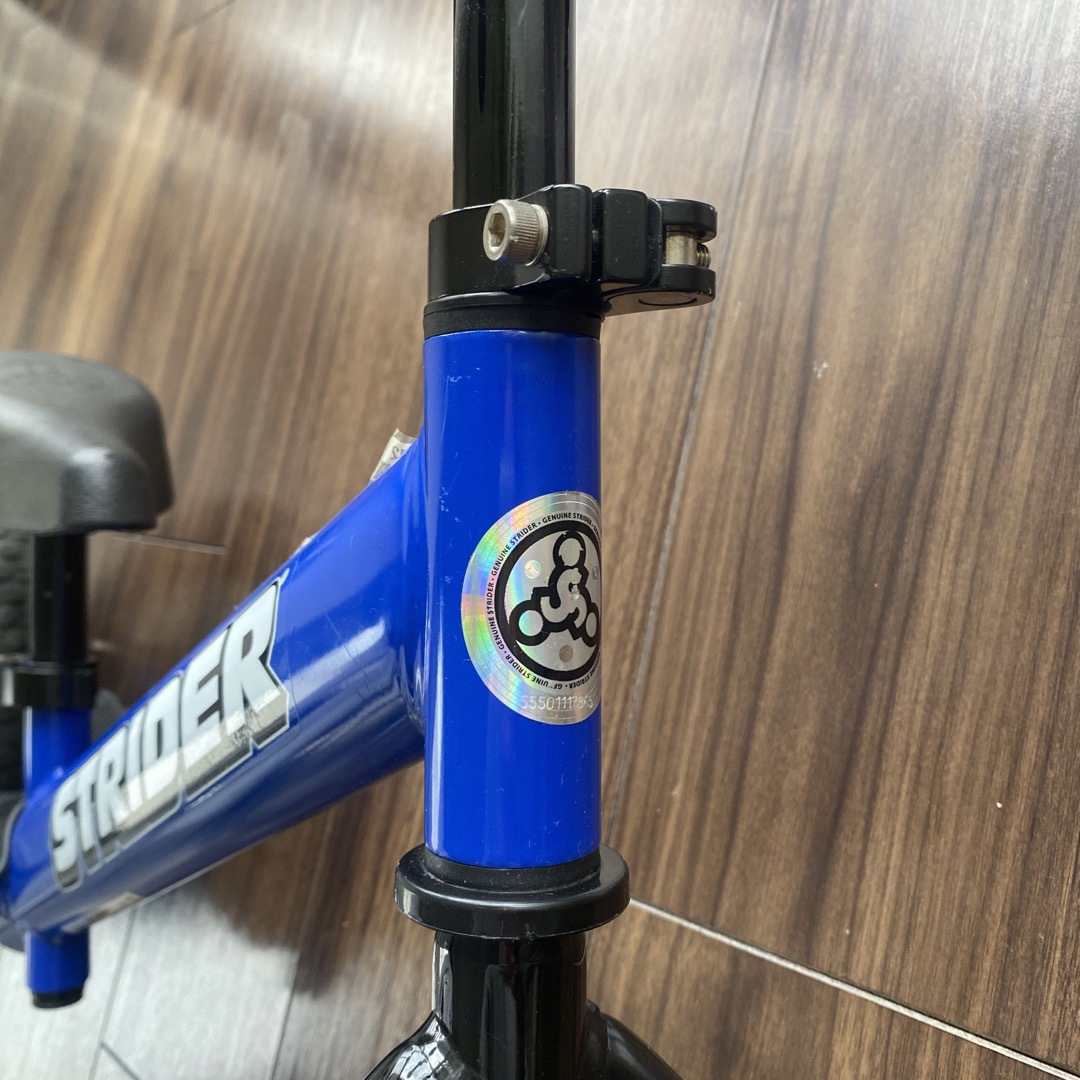 STRIDA(ストライダ)のストライダー　スポーツモデル  12インチ　ブルー  キッズ/ベビー/マタニティの外出/移動用品(自転車)の商品写真