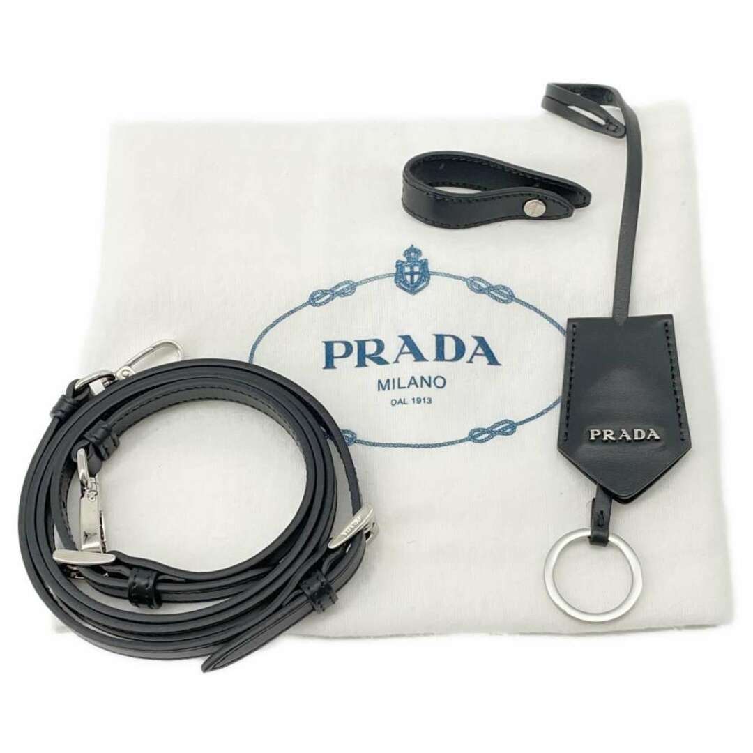 PRADA(プラダ)のプラダ ハンドバッグ Re-Nylon ロゴ ナイロン 1BA354 PRADA 2way 黒 レディースのバッグ(ハンドバッグ)の商品写真