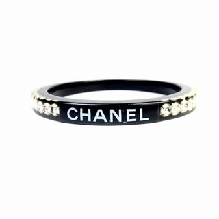 シャネル(CHANEL)のCHANEL シャネル ココマーク   ブレスレット／バングル ブラック A-1711(ブレスレット/バングル)