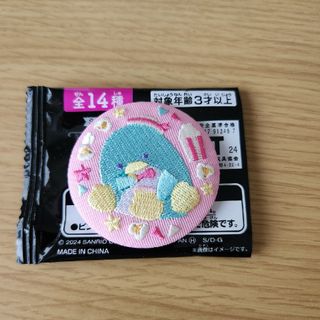 サンリオ(サンリオ)のサンリオキャラクターズ 刺繍缶バッジビスケット2　タキシードサム(バッジ/ピンバッジ)