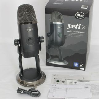 【美品】ロジクール Blue Microphones Yeti X BM600X USBコンデンサーマイク Logicool 本体