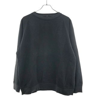 コモリ(COMOLI)のCOMOLI コモリ 19AW インレイ起毛 長袖クルーネックカットソー チャコール 3 Q03-05003(Tシャツ/カットソー(七分/長袖))